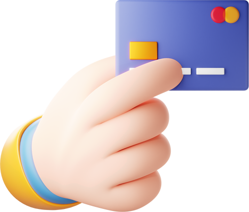 3d Holding Credit Card